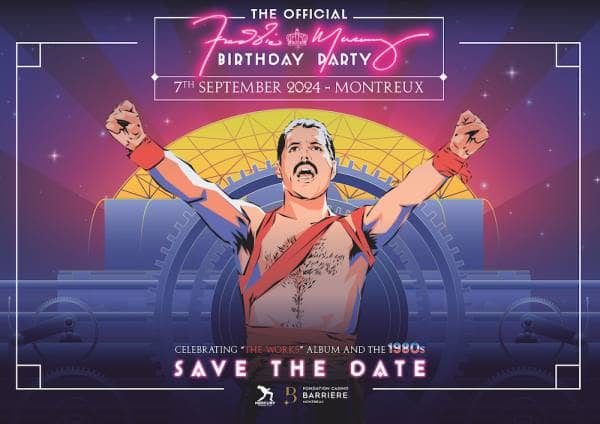 Soirée du 78ème anniversaire de Freddie Mercury organisée par le Mercury Phoenix Trust (Complet)