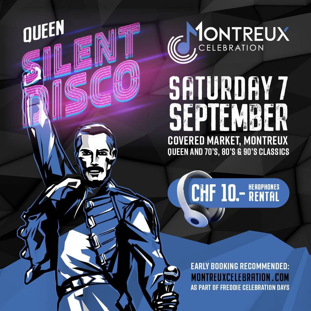 Queen Silent Disco - par silent-disco.com
